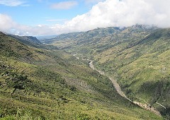 Baliemvallei vanuit de lucht 