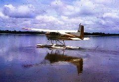 landing van MAF-toestel 