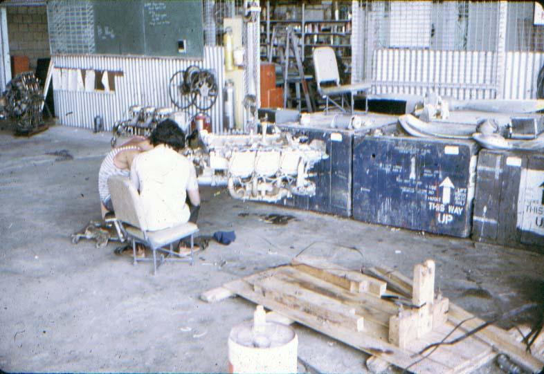 BD/37/12 -
Hangar/werkplaats van de zending