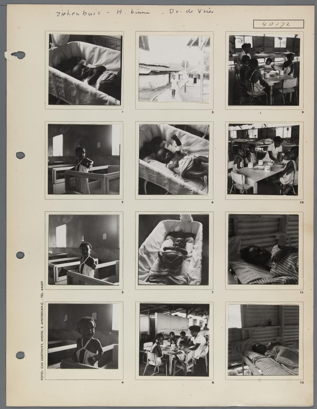 BD/163/151 - 
Ziekenhuis Hollandia Binnen, kinderafdeling [ dr.de Vries]
