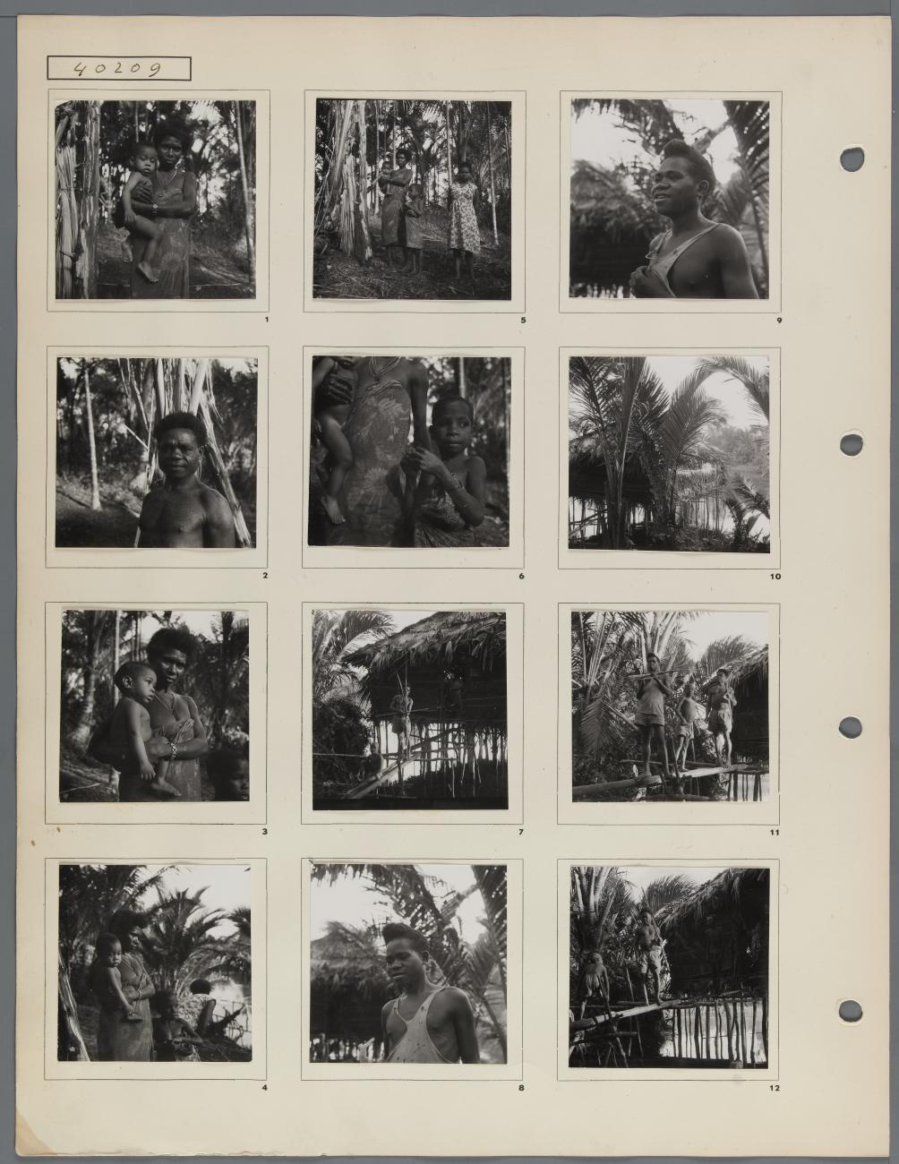BD/163/188 -
Sentani meer, inwoners van Poee