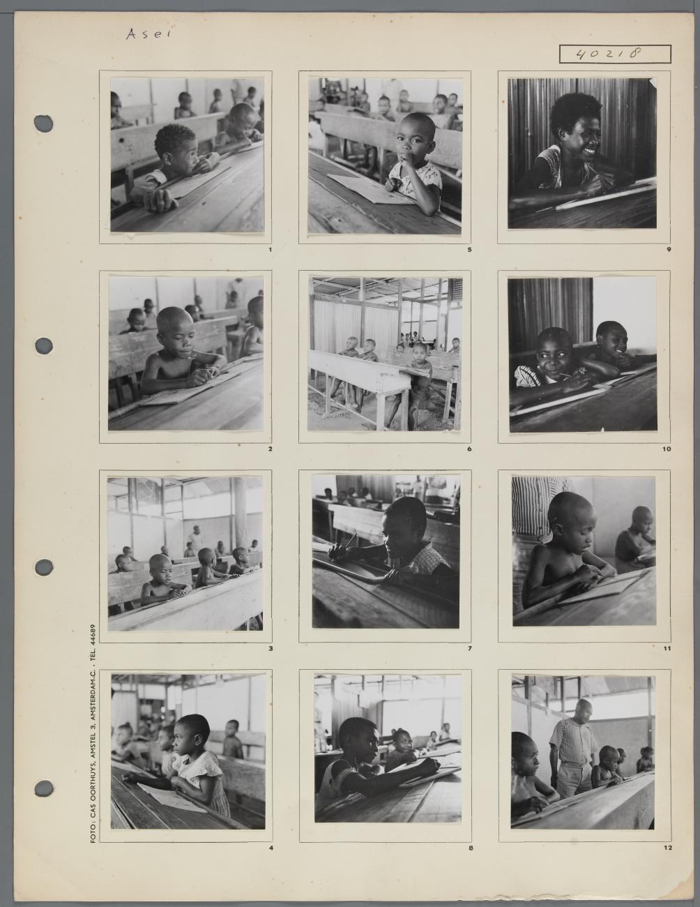 BD/163/197 -
schoolkinderen op Asei