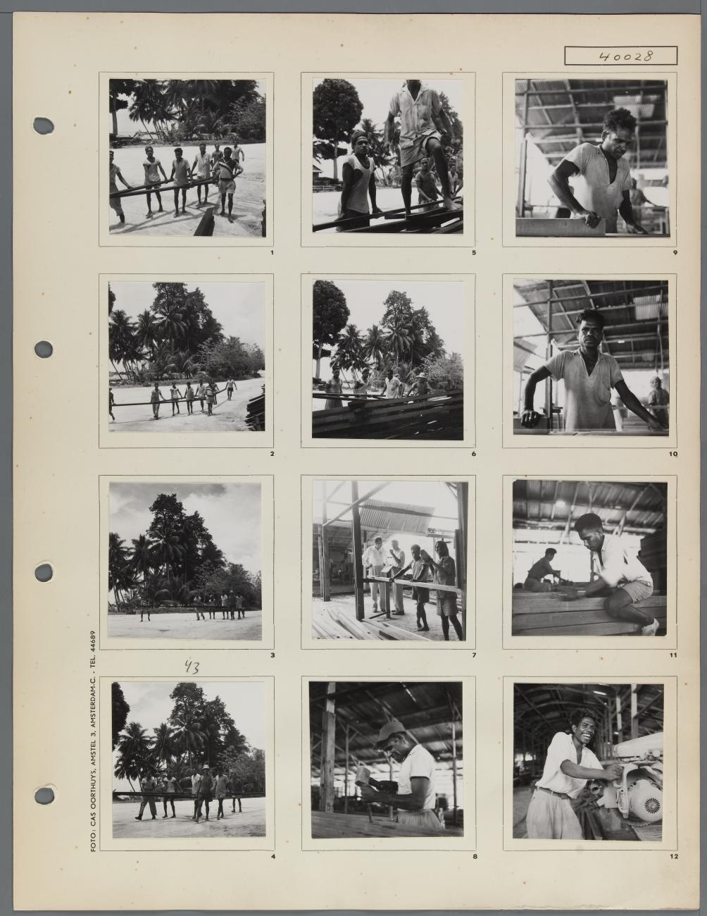 BD/163/29 - 
Houtzagerij [Biak?]
