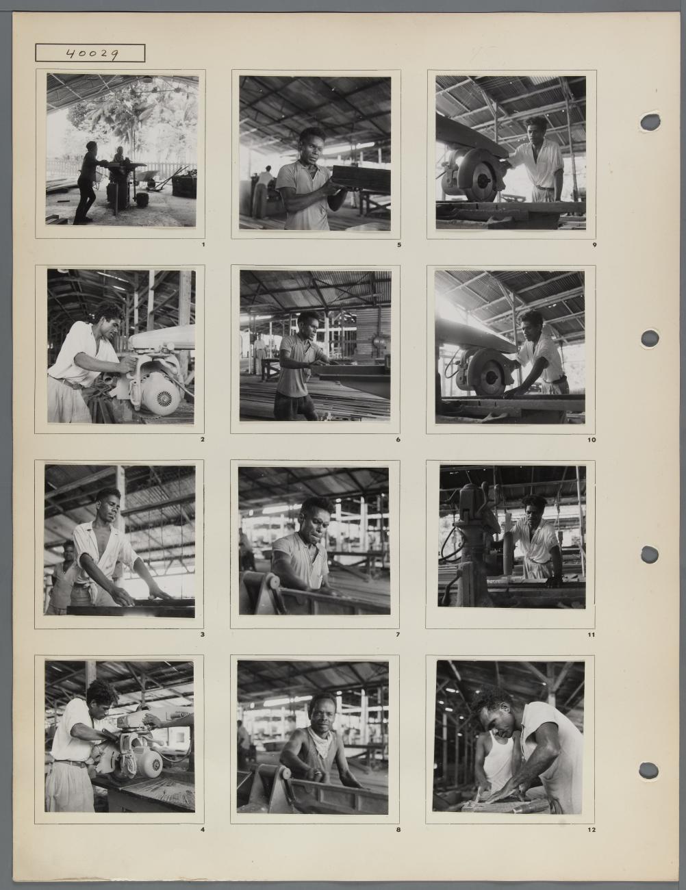 BD/163/30 - 
Houtzagerij [Biak?]
