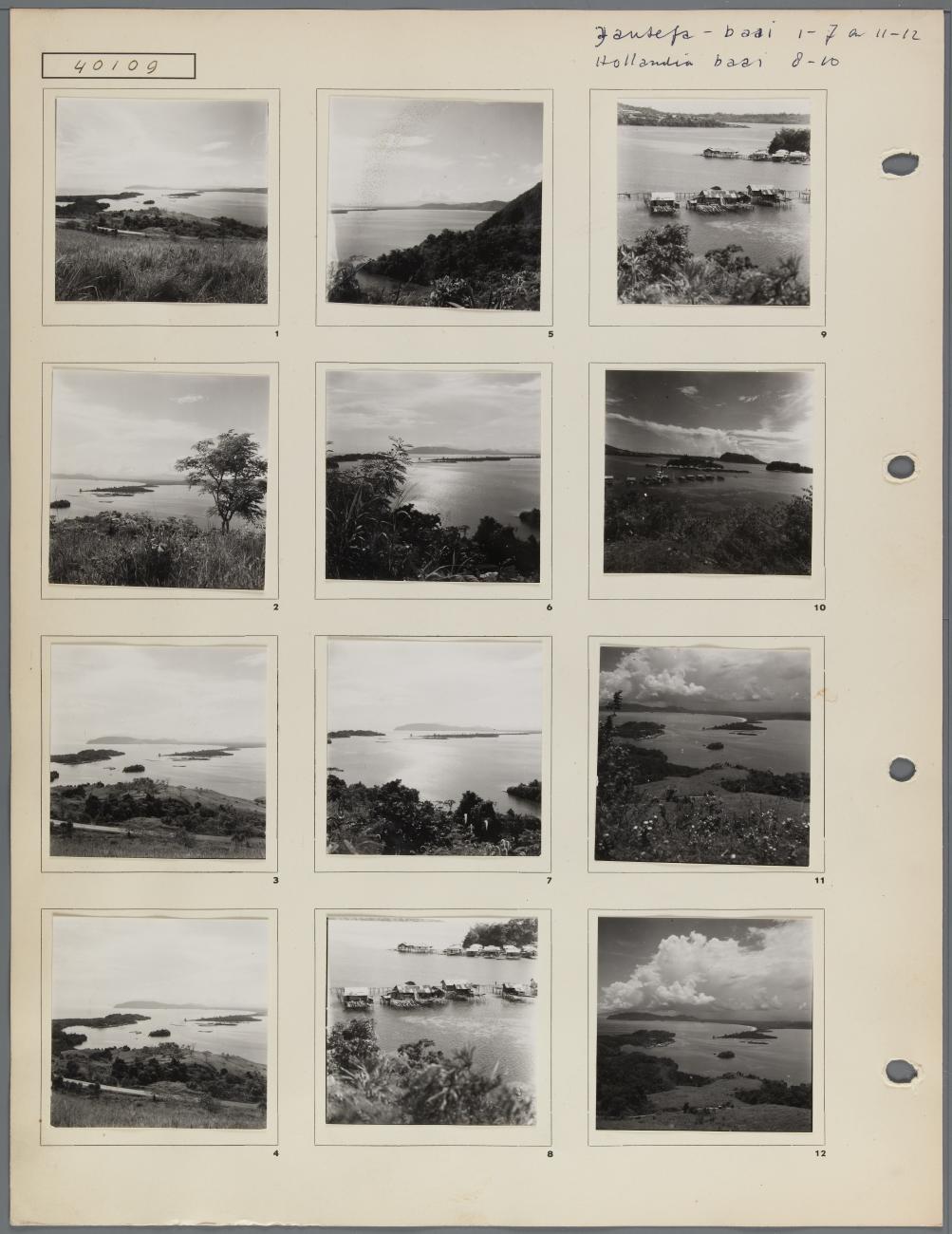 BD/163/88 -
Hollandia, Jautefabaai en Hollandia baai
