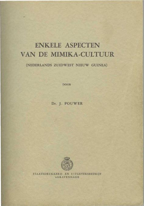 BK/23/22 -
Enkele aspecten van de Mimika-cultuur (Nederlands Zuidwest Nieuw Guinea)