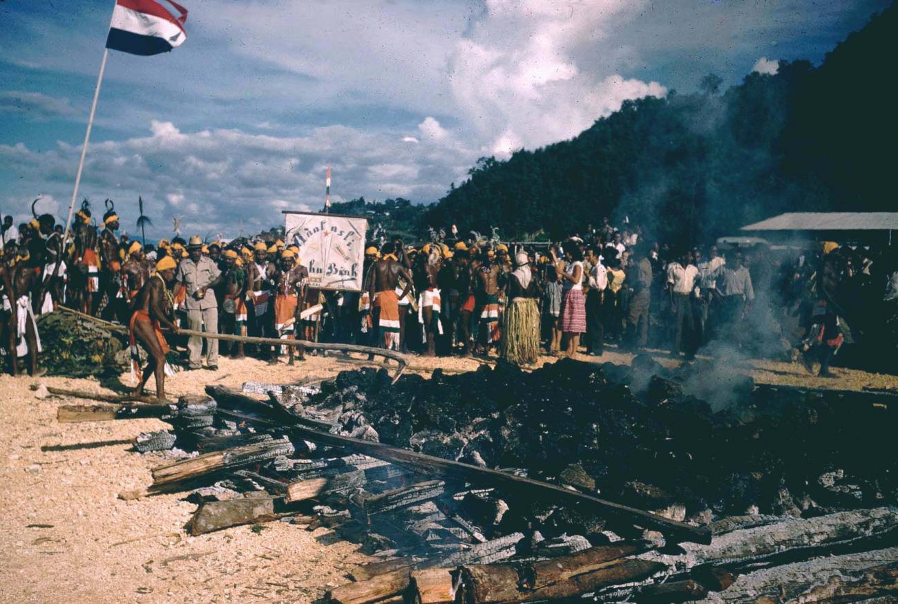 BD/209/8030 -
Verkiezingen Nieuw Guinea Raad