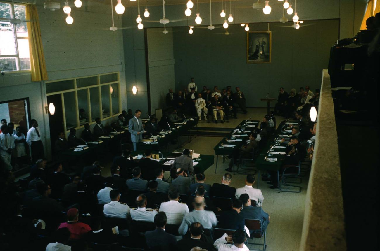BD/209/8046 -
Verkiezingen Nieuw Guinea Raad