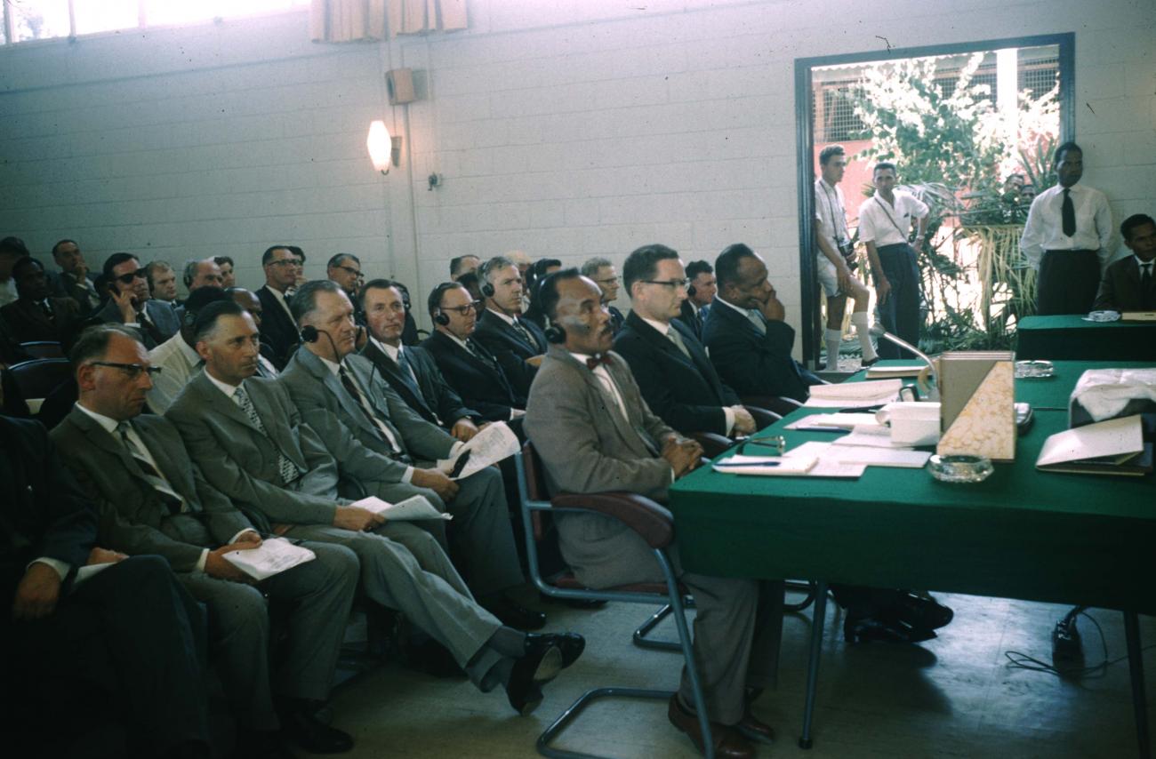 BD/209/8047 -
Verkiezingen Nieuw Guinea Raad