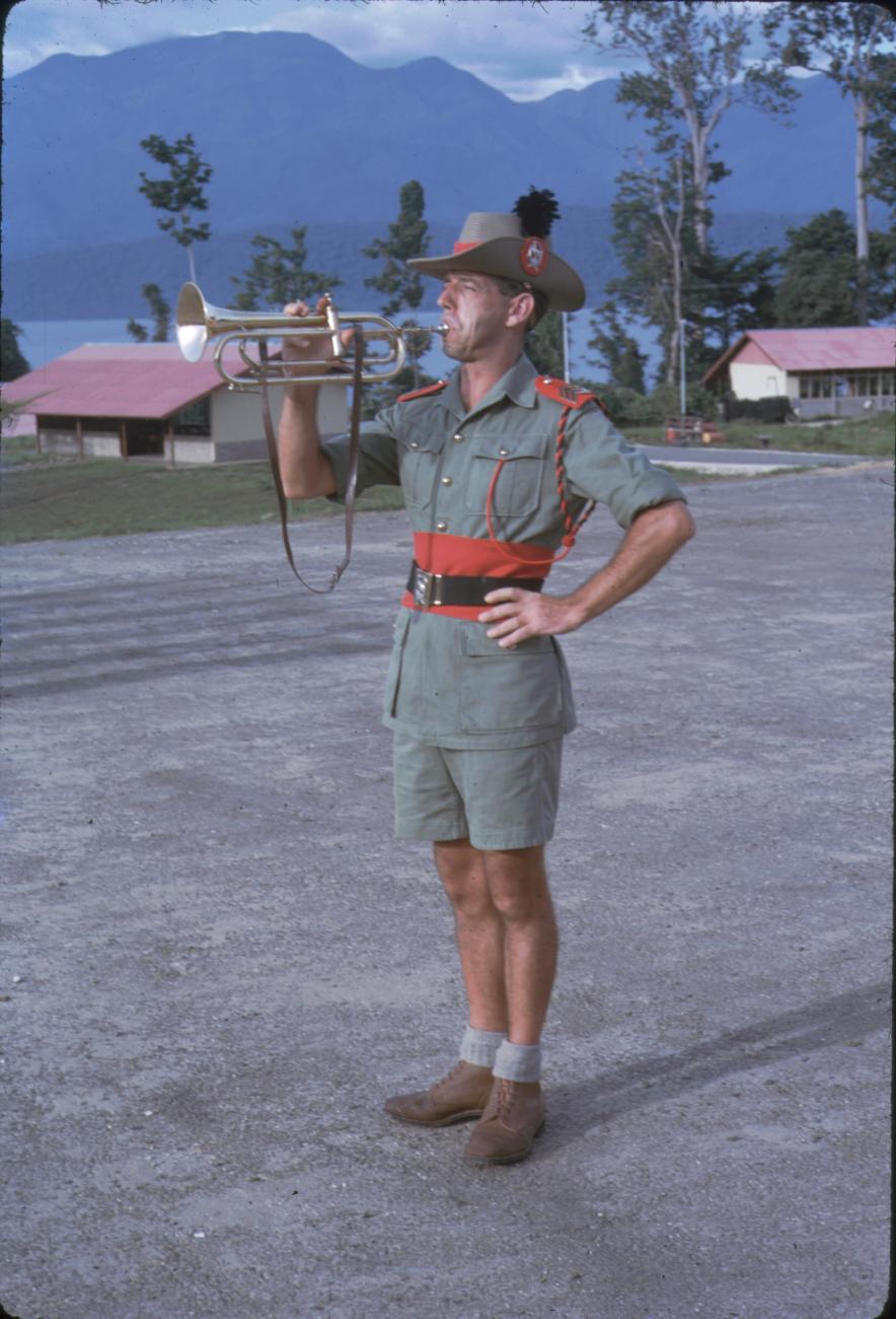 BD/209/9118 -
Opleidingskamp Papoea Vrijwilligers Korps te Manokwari