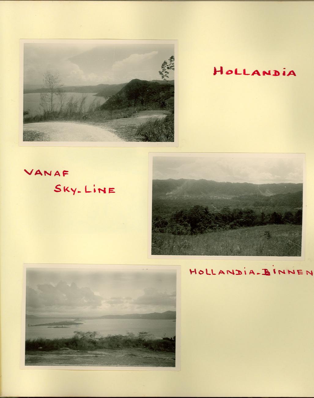 BD/83/47 - 
View on Hollandia Bay and Hollandia-Binnen

