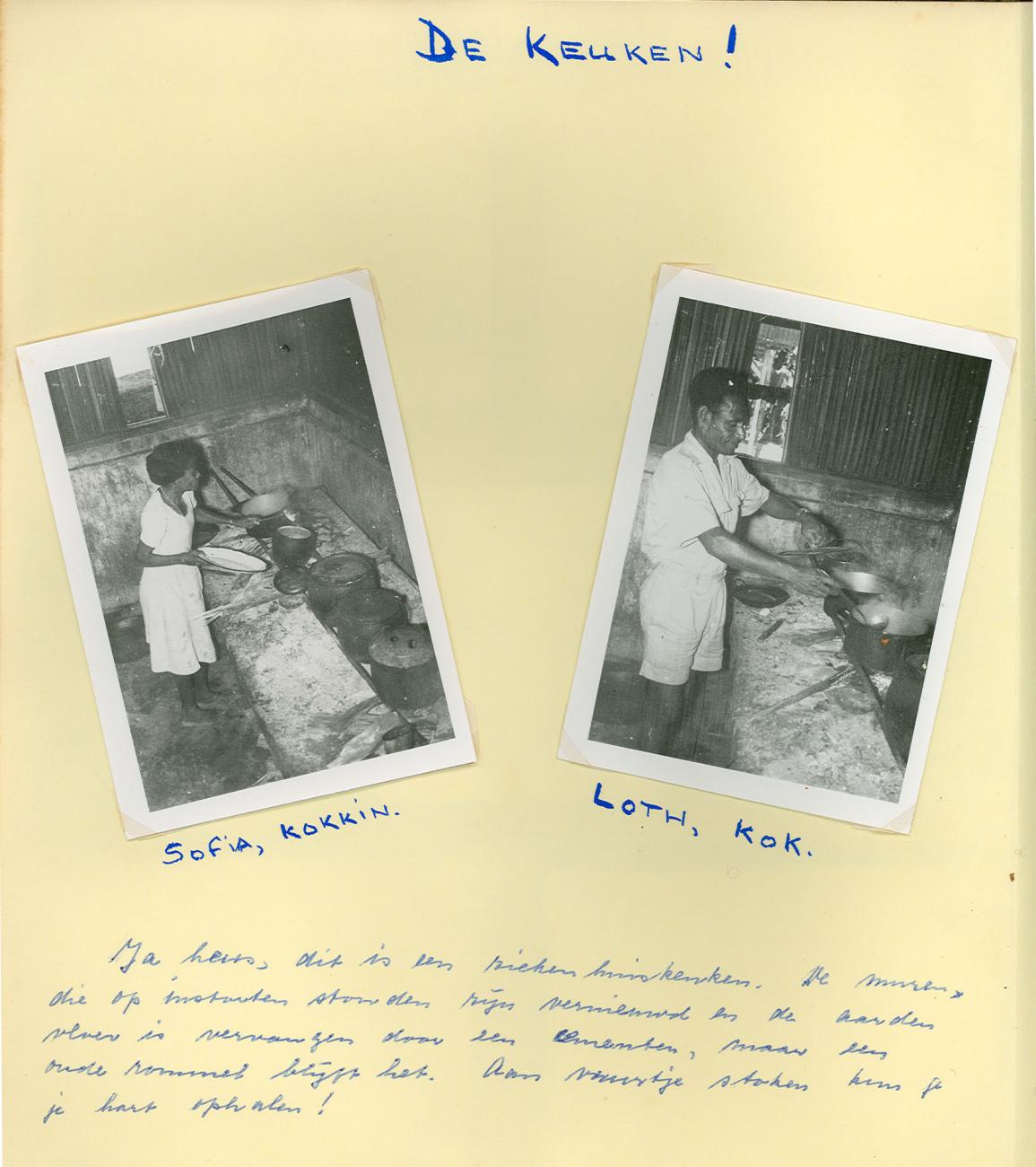 BD/83/8 - 
Kitchen of the hospital of Sarmi
