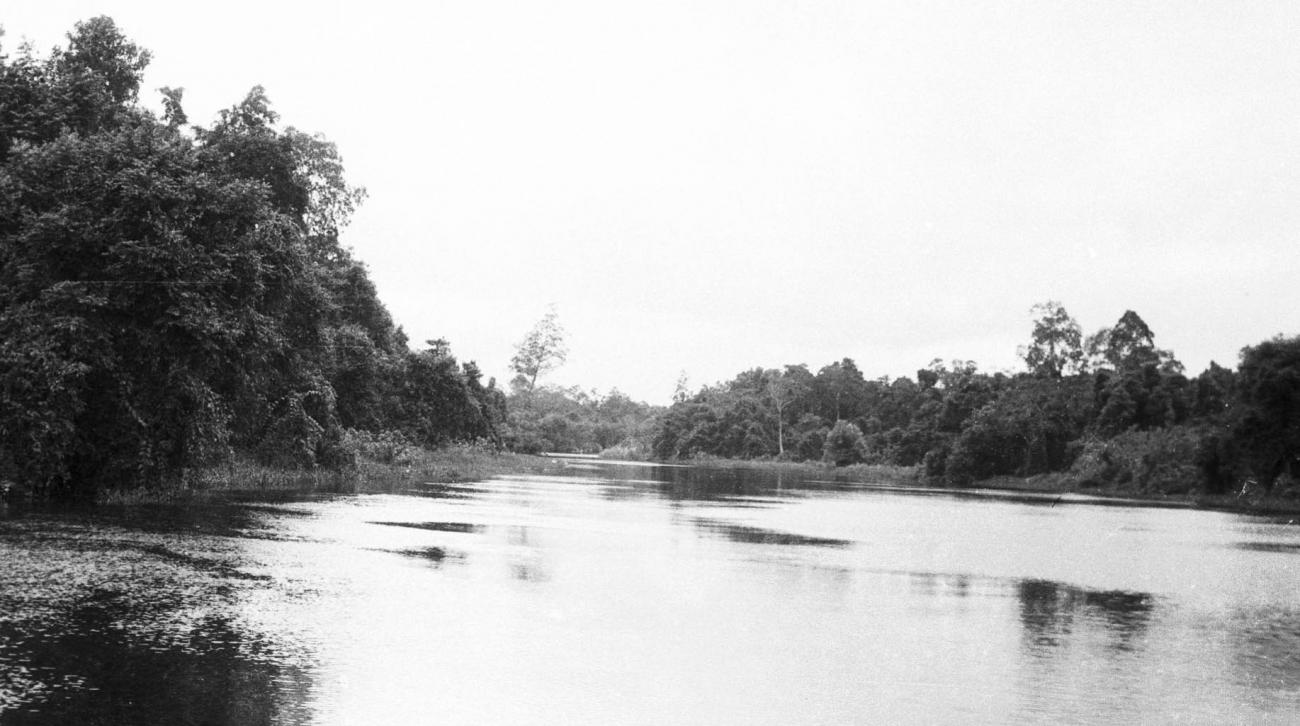 BD/133/221 -
Opname van de rivier met haar oevers