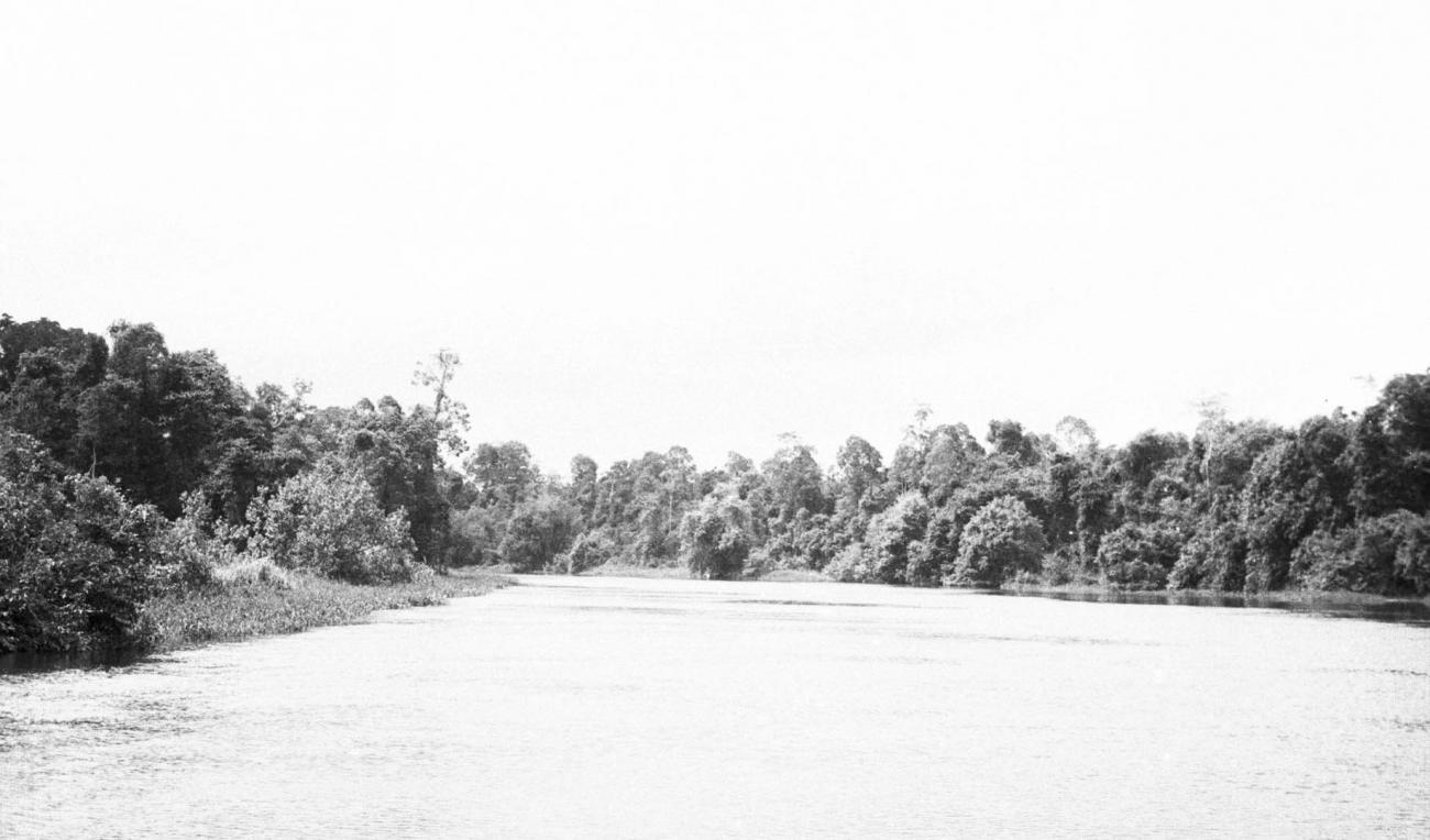 BD/133/225 -
Opname van de rivier met haar oevers