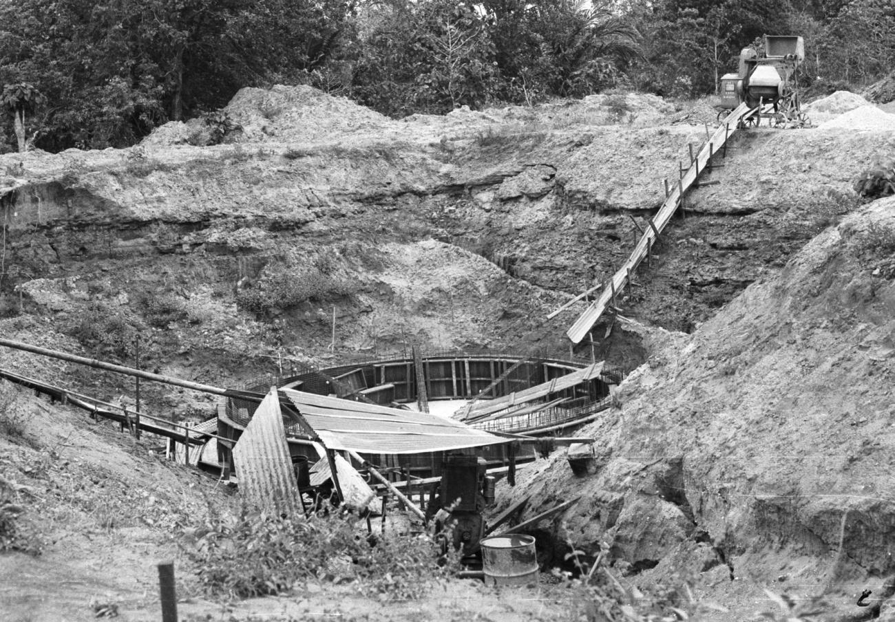 BD/133/998 -
Constructie van (mogelijk) waterzuiveringsinstallatie
