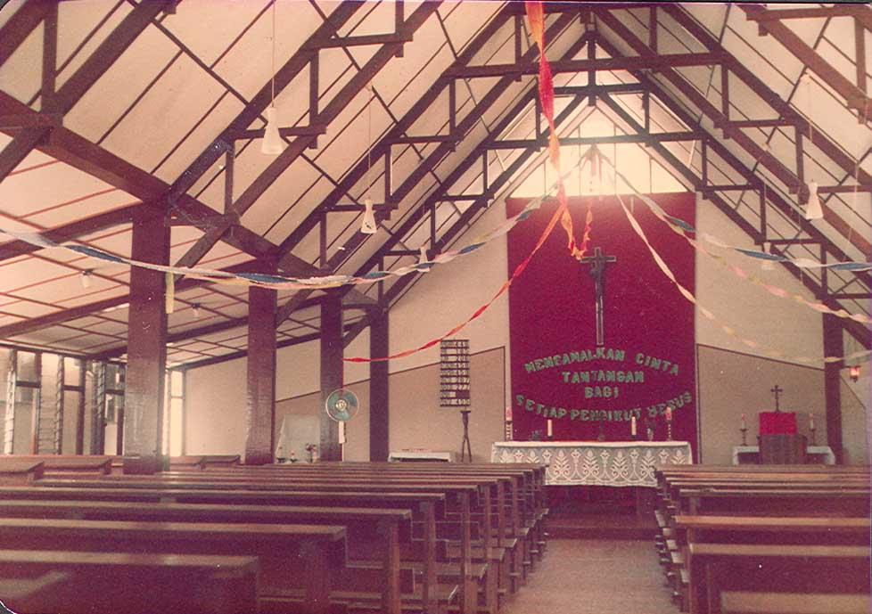 BD/269/485 -
Interieur kerk in Argapura