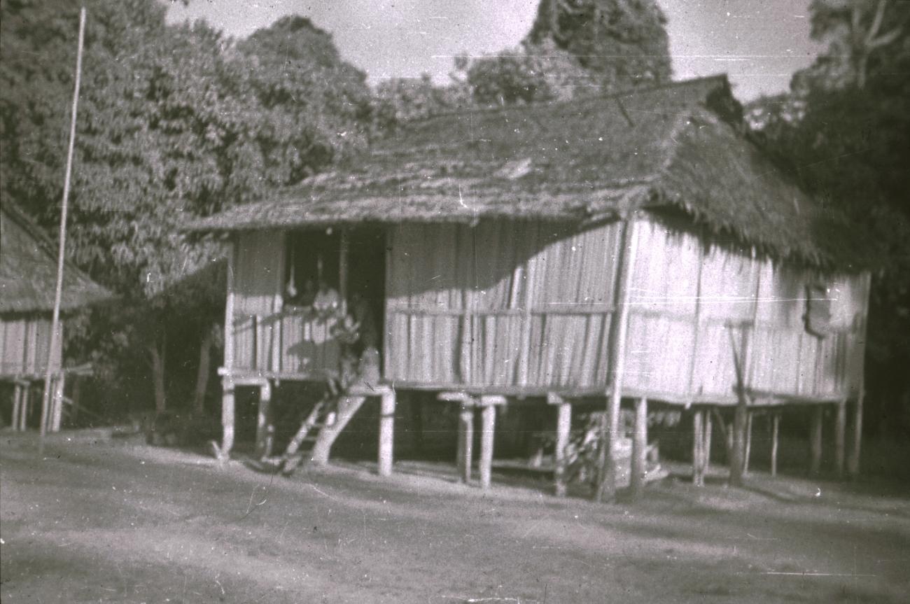 BD/309/394 -
Paalwoning in het dorp Sayal