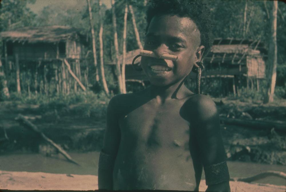 BD/30/36 -
Boy with the village in the background