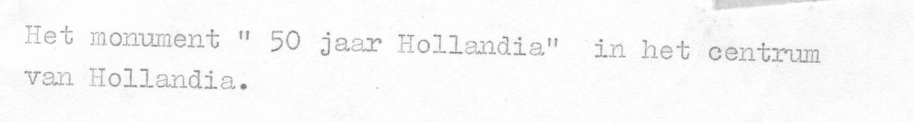 BD/66/344 -
Vijftig jaar Hollandia