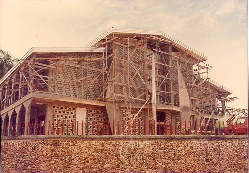 BD/269/540 -
Aanbouw nieuwe kathedraal in Jayapura