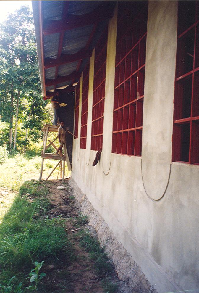 BD/269/931 -
Kerk in Koya Korso bijna af