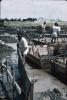 BD/288/9 Man met stortwand op bouwplaats