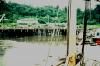 BD/144/400 Foto vanaf schip dat steiger nadert