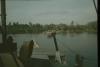 BD/144/502 Foto vanaf schip dat steiger nadert