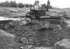 BD/133/520 De bulldozer aan het werk