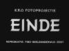 BD/285/147 Tekst: K.R.O. Fotoprojectie EINDE