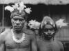 BD/285/166 Twee mannen uit de Asmat