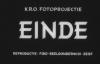 BD/285/175 Tekst: K.R.O. Fotoprojectie EINDE