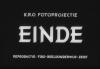 BD/285/203 Tekst: K.R.O. Fotoprojectie EINDE