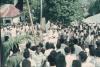 BD/171/437 Feestelijke ceremonie omtrent het onthullen van een beeld