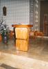 BD/269/600 Kerkinterieur met lessenaar