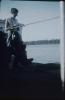 BD/171/1418 Westerse vrouw op schip.
