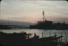 BD/171/1562 Haven bij avond, o.m. schip.