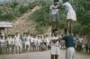 BD/171/841 Schoolkinderen doen oefening