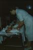 BD/171/881 Verpleegster is bezig met babies
